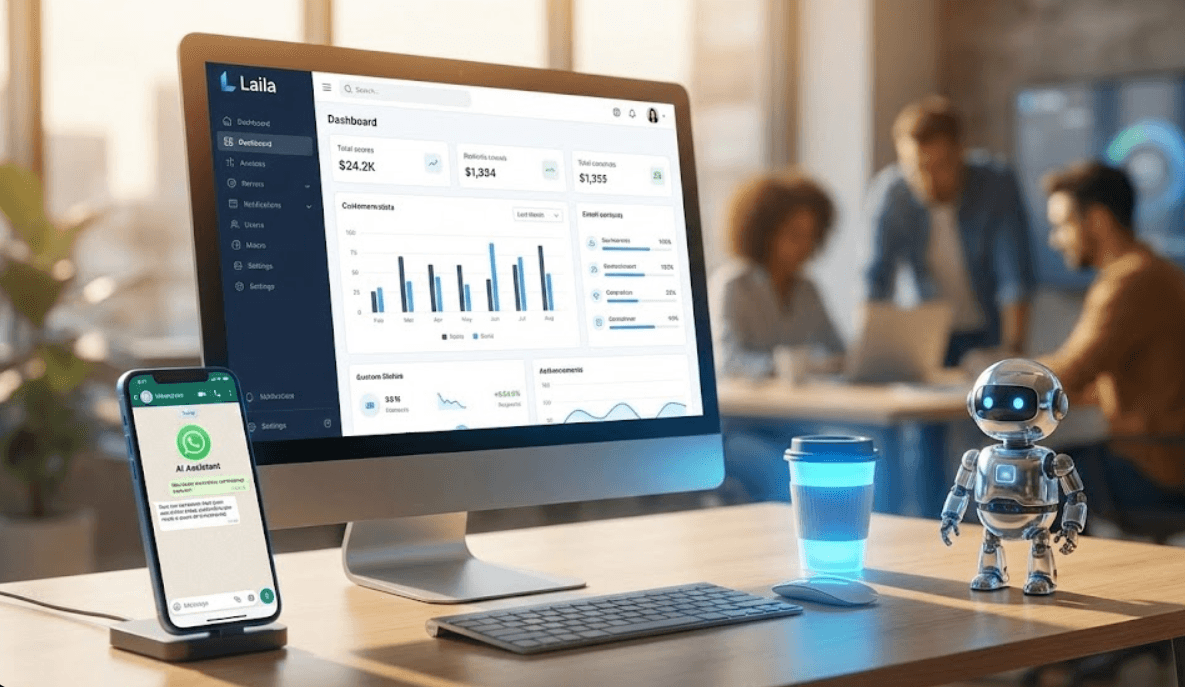 Team working on Laila